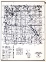 Barron County, Wisconsin State Atlas 1956 Highway Maps
